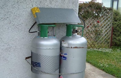 Cilindros de gas licuado de petróleo. | Wikimedia Commons