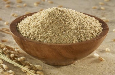 Rice bran is a non-GMO, gluten-free and non-allergenic source; when stabilized, all pathogens are removed and it is a very healthy premium ingredient, without pesticides and with one-year shelf life. | Photo courtesy of RiceBran Technologies.
