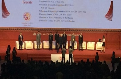The World's Poultry Congress began this week in Beijing. | Mark Clements