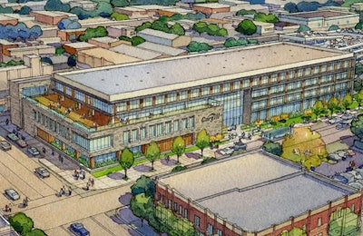 Shown is a rendering of building plans for Cargill's future North American protein headquarters, which will be located in Wichita, Kansas. | Cargill