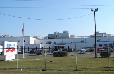 House of Raeford Farms' poultry plant in Teachey, North Carolina, was destroyed in a February fire. | House of Raeford Farms