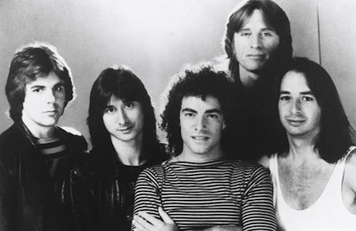 Steve Perry, second from left, is not only the former lead singer of the rock band Journey, he is also a former turkey farm worker. | Photo courtesy of Rock & Roll Hall of Fame