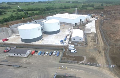 On-farm or off, poultry producers may need to become energy producers. Once complete, this Northern Ireland anaerobic digestion plant will generate 3 megawatts of electricity from up to 40,000 tons of litter annually, and will help resolve local nutrient run-off issues, says developer Stream BioEnergy. | Courtesy Stream BioEnergy