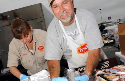 Tyson Foods is among the U.S. poultry companies that are providing assistance to those affected by Hurricane Harvey. | Photo courtesy of Tyson Foods