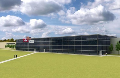 An artist's rendering of the future Simmons Foods plant in Benton County, Arkansas. | Simmons Foods