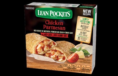 Lean Pockets, and other Nestlé USA products containing chicken as an ingredient, will only use chicken raised according to Global Animal Partnership standards by 2024, the company announced. | Nestlé