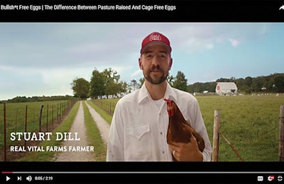 Marketing videos like this one from Vital Farms will confuse as many consumers as it amuses. | Screenshot from YouTube