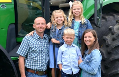 The Randy and Jordan McCloskey Family, growers for Allen Harim, were presented with the Environmental Stewardship Award on Monday during Delaware Ag Week. | Allen Harim