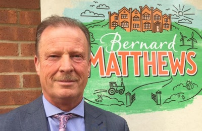 Bernard Matthews has appointed Chris Just to the position of CEO. | Photo courtesy of Boparan Group