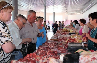 Russian customers show growing awareness about meat quality. | Belgorod market
