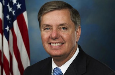 Sen. Lindsey Graham, R-South Carolina, ranked as the fifth most bipartisan U.S. senator, and the most bipartisan member of the Senate Chicken Caucus, according to the The Lugar Center - McCourt School Bipartisan Index. | Photo courtesy of Sen. Lindsey Graham