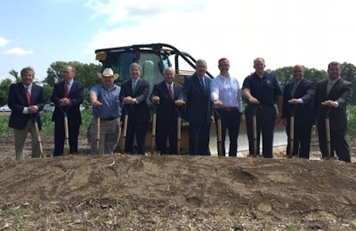 Ground is broken on Tyson Foods planned poultry processing plant in Humboldt, Tennessee. | Photo courtesy of Tyson Foods