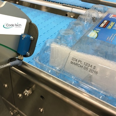Code Tech CT-1JET Inkjet Printer for egg grading machines