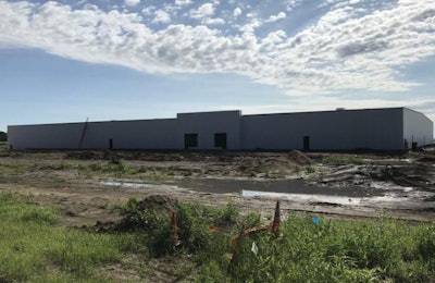 Construction of the exterior of the Hybrid Turkeys hatchery in Beresford, South Dakota, has been completed. | Photo courtesy of Hybrid Turkeys