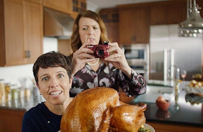 Jennie-O Turkey Stores' new ad campaign, 'Give Your Family the Bird,' uses a crude pun and humor to promote its Oven Ready turkey product. | Photo courtesy of Hormel Foods