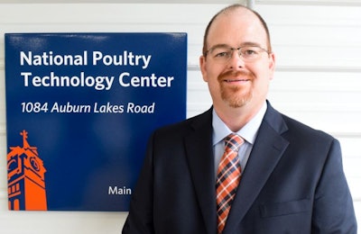 Jeremiah Davis has been named the director of Auburn University's National Poultry Technology Center. (Auburn University)