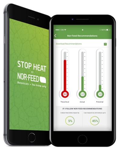 Nor-Feed Stop Heat mobile application