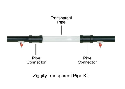 Ziggity Systems Transparent Pipe Kit