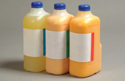 Liquid egg products account for 30 percent of U.S. egg production and include (from left) albumen, whole egg and yolk. (Courtesy Sanovo Technology Group)