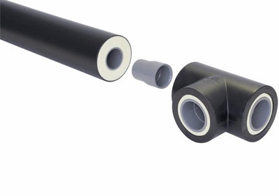 GF Piping Systems COOL-FIT ABS Plus pre-insulated plastic piping system