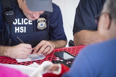 After 680 people were arrested during Immigration and Customs Enforcement raids at Mississippi poultry plants and agrifood facilities in August. (ICE)