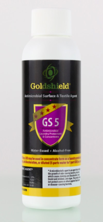 Goldshield GS 5 antimicrobial surface & textile agent