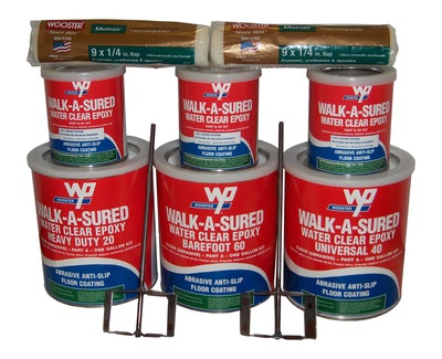 Wooster Products Walk-A-Sured Water Clear Epoxy System