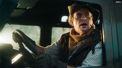 Zaxby’s new marketing campaign with “Jumanji: The Next Level” integrates movie characters into advertising spots (iSpot.tv).