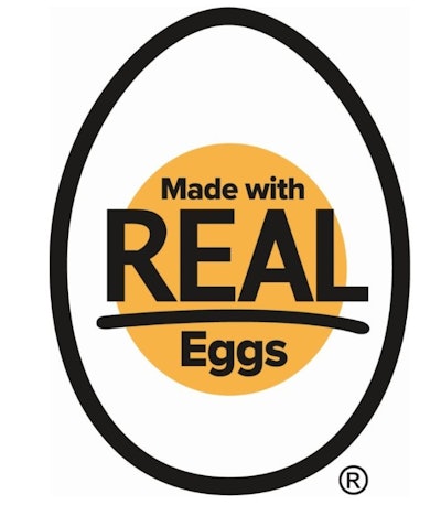 The Made with REAL Eggs seal. (American Egg Board)