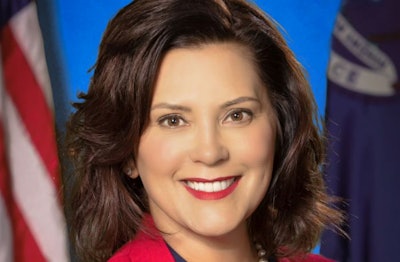 Michigan Gov. Gretchen Whitmer signed an executive order that establishes rules for meat and poultry plants to help prevent the spread of COVID-19. (Office of Gov. Gretchen Whitmer)