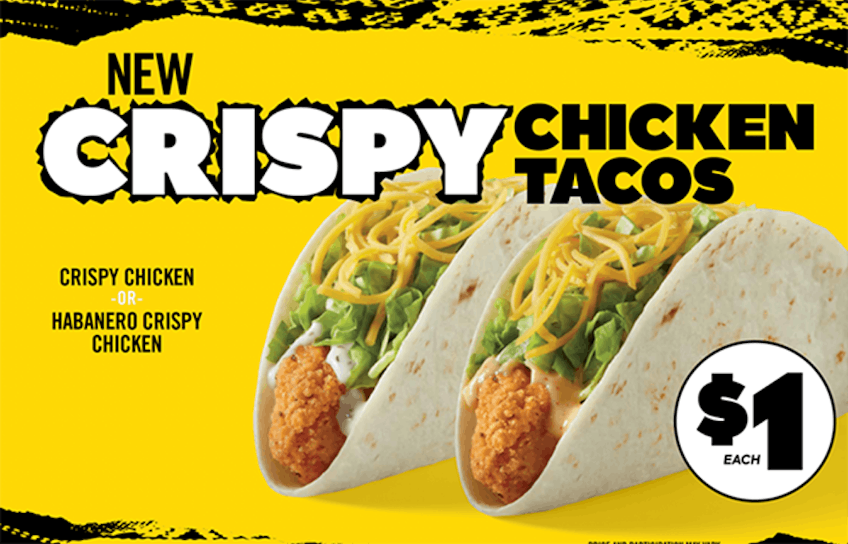 Taco Bell Introduces Crispy Chicken Sandwich Taco