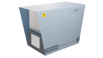 GEA Purger ready for propane use