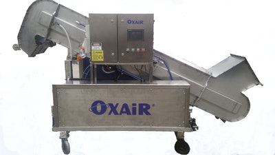 Oxair Anoxiatec humane poultry euthanasia equipment