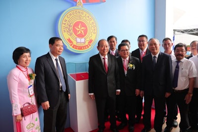 CP Vietnam held a ceremony to mark the opening of its new poultry complex, which will be the largest in southeast Asia. (CP Foods)