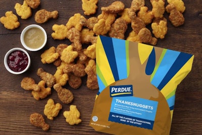 Perdue ThanksNuggets, a limited edition turkey nugget product, sold out within minutes in November. (Perdue Farms)