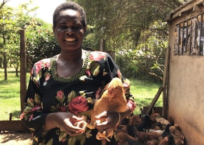 In Kenya, Heifer International is working in partnership with Cargill and government bodies to support poultry farmers and while also raising consumer awareness of the benefits of eating poultry products. (Cargill)