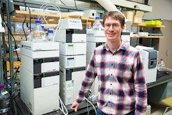 Brendan Higgins is leading a team of researchers to study the possibility of using poultry processing wastewater for irrigating in controlled-environment agriculture. (Auburn University)