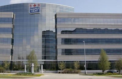 Maple Leaf Foods will acquire a food processing plant to expand plant protein production capacity. The company's headquarters is shown here. (Maple Leaf Foods)