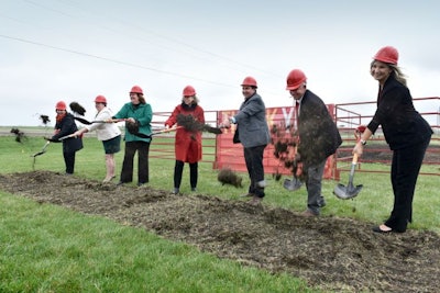 Ground was broken for Iowa State University’s new Turkey Teaching and Research Facility during a ceremony on April 8. (Iowa State University)