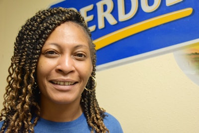 Perdue associate Keona Smith was able to get her teeth cleaned and x-rayed at work through a new onsite preventative dental care program at Perdue Farms. “Not a lot of companies allow you to take care of your medical or dental care at work or even on the clock. I think it’s an awesome program.” (Courtesy Perdue Farms)