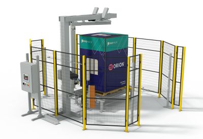 Orion Rotary Tower Automatic Stretch Wrapper From: Orion Packaging ...