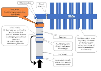 How the Vision Crack Detector fits in the process flow (Courtesy of MOBA)