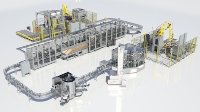 Brenton Complete Integrated Flexible Packaging Line