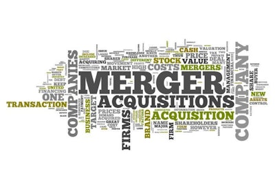 Word Cloud with Merger & Acquisitions related tags