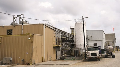 The pre-treatment facility at Pilgrim’s Gainesville handles 1.44 million gallons of wastewater daily generated from the broiler and further processing operation. (Austin Alonzo)