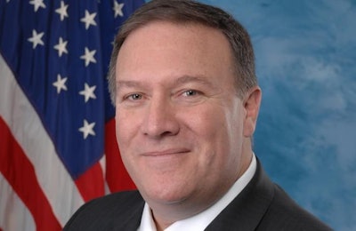 Mike Pompeo, shown during his time as a member of Congress, has since lost a significant amount of weight. (Courtesy U.S. House of Representatives)