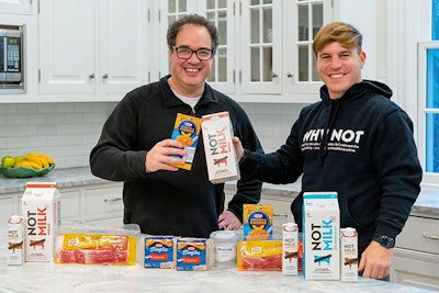 Miguel Patricio, CEO at Kraft Heinz (left) and Matias Muchnick, Co-Founder and CEO at NotCo (right). (Photo: Business Wire)