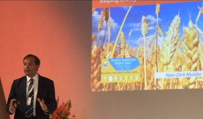 Rabobank’s Nan-Dirk Mulder stressed that the poultry and egg industries need to better communicate on sustainability and welfare to respond to consumers’ concern. (Jackie Roembke)