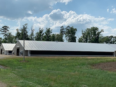 In Cullman, Alabama, a 2019 demonstration project conducted by Tyson Foods, Auburn University and Southern Solar Systems aimed to create a poultry house that used solar power as the primary energy source. Heat pumps were added to help capture otherwise wasted solar energy. (Dennis Brothers | Auburn University College of Agriculture)