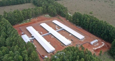 Aviagen's facility in Luziânia, Brazil, is expanding to keep up with the demand for Hubbard Efficiency Plus broiler breeders. (Courtesy Aviagen)